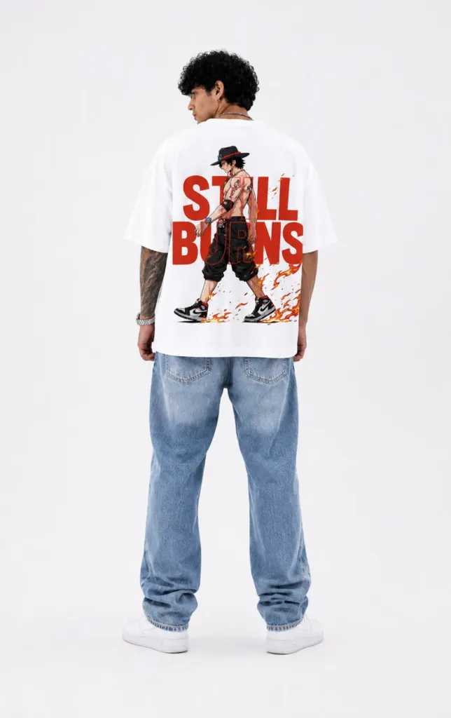 [Ace-White-Small] Ace Oversized Tshirt (White, Small)