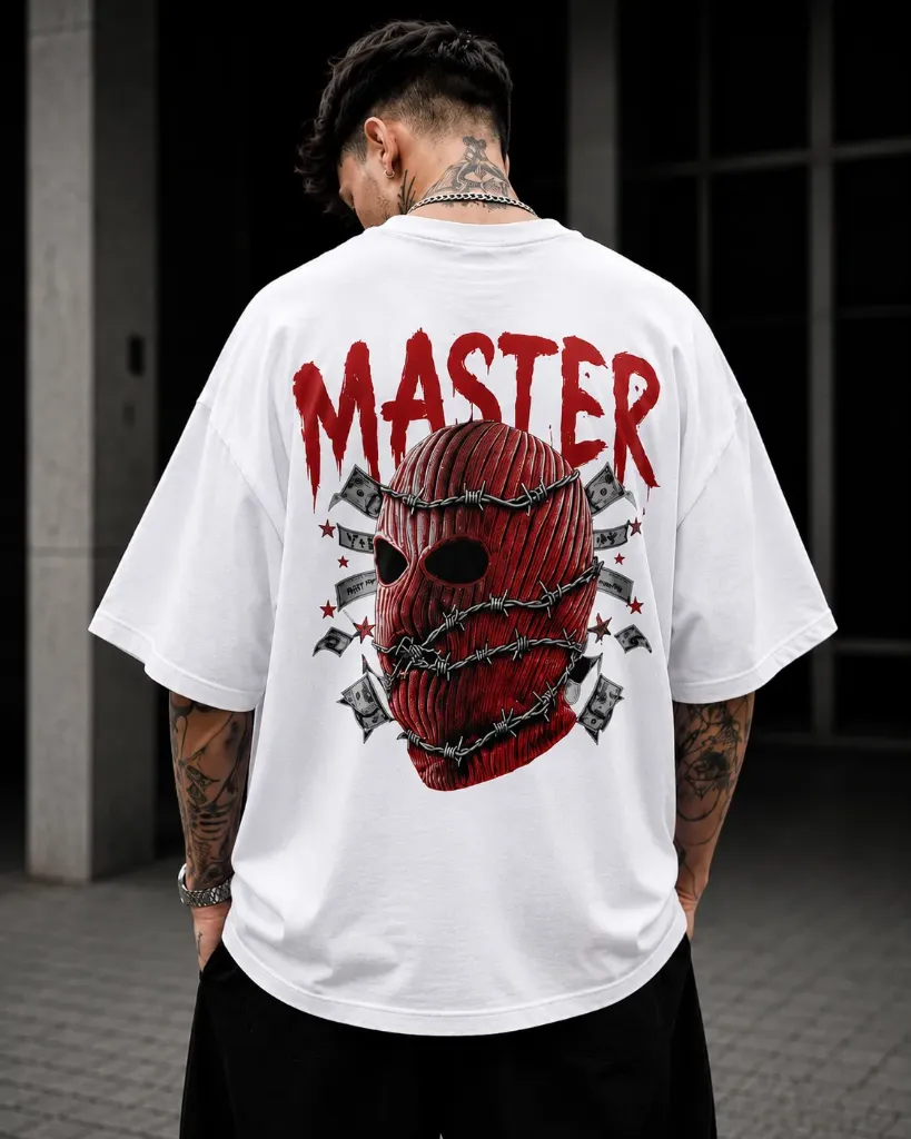 [Supreme-White-Small] Supreme Master oversize tshirt (White, Small)