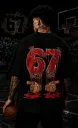 67-Basketball Oversize Tshirt