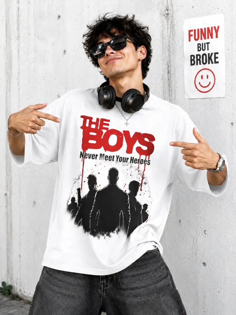 [The-White-Small] The BOYS Oversize Tshirt (White, Small)