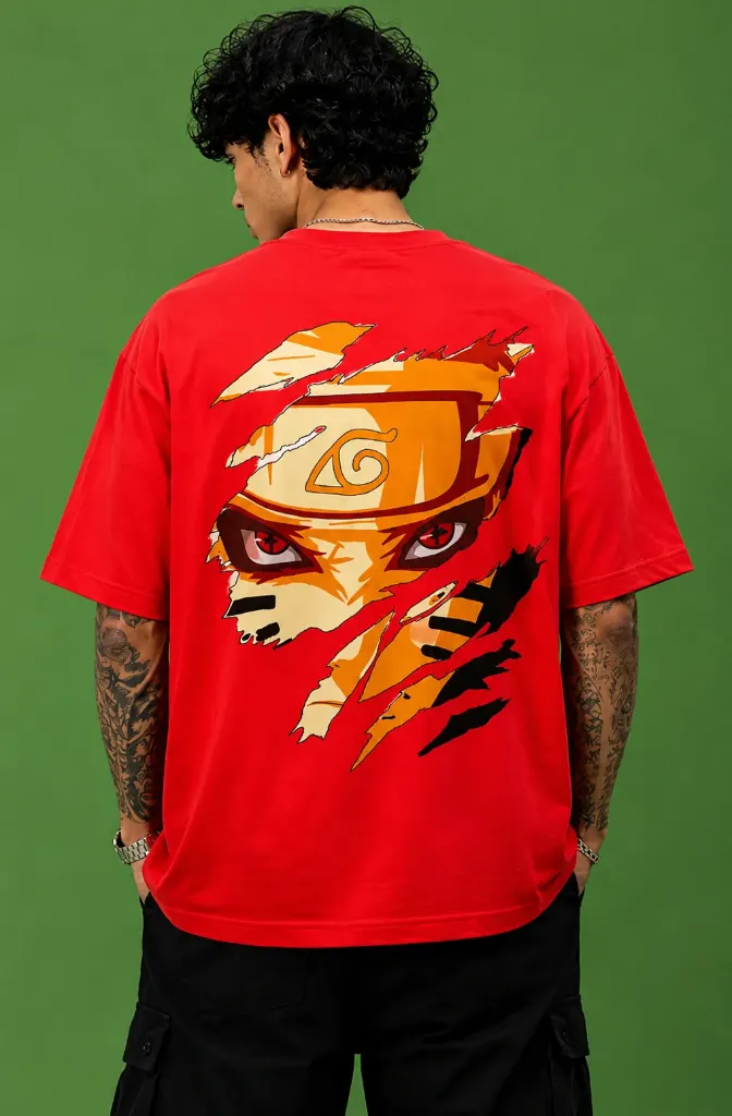 [Naruto_Red_S] Naruto Sage Mode (Red, Small)