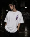 Neon Strike Oversized Streetwear Tee