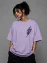 Neon Strike Oversized Streetwear Tee